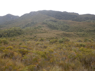 #1: View towards the Confluence from 17 km distance