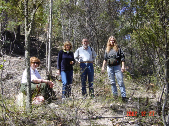 Left to right: Jennifer, Sasha, Nod, Targ