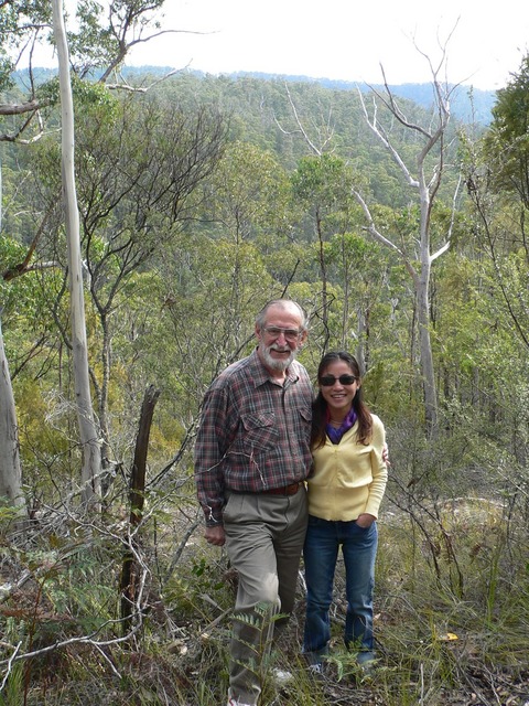 Nod and Ah Feng standing on the point.