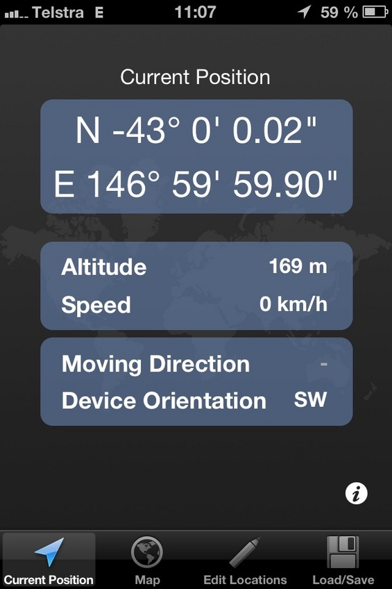 GPS Reading at the Mobile Phone