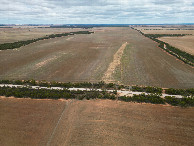 #11: View West, from 120m above the point