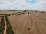 #9: View East, from 120m above the point