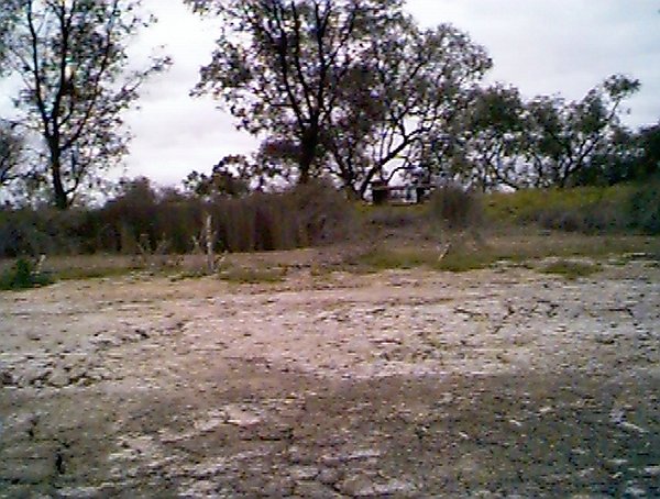 View west from the confluence