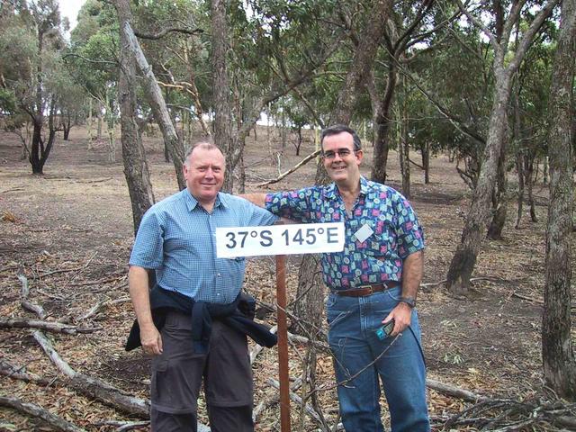 Ian Kelly and Geoff Jamieson snag 37S 145E