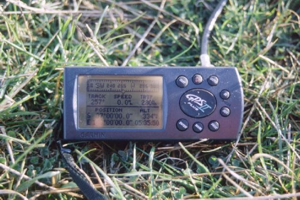 The GPS display