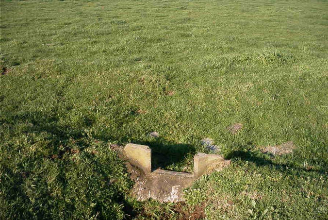 This culvert is right on the confluence point within a few metres.