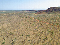 #8: View North, from 120m above the point