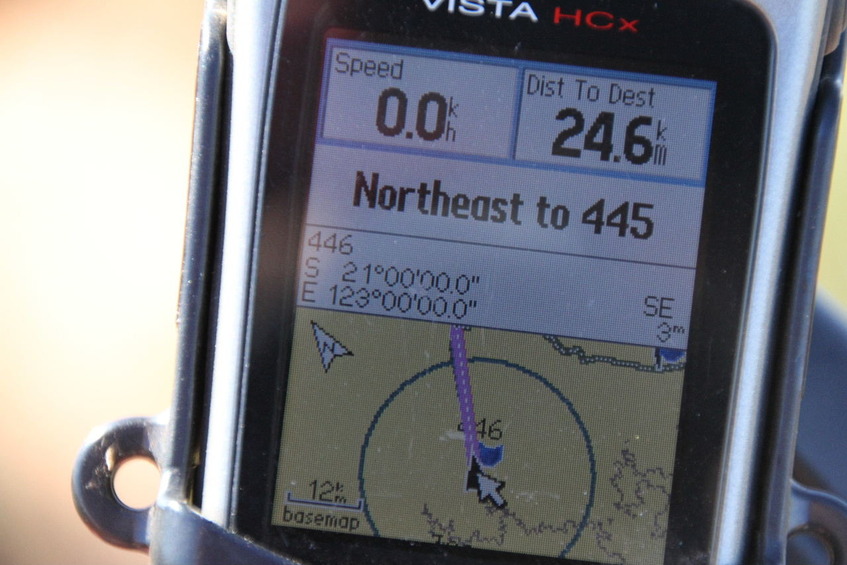 GPS reading