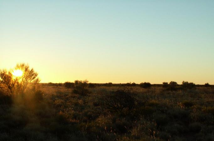 Looking East from the Confluence