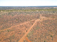 #9: View East, from 120m above the point