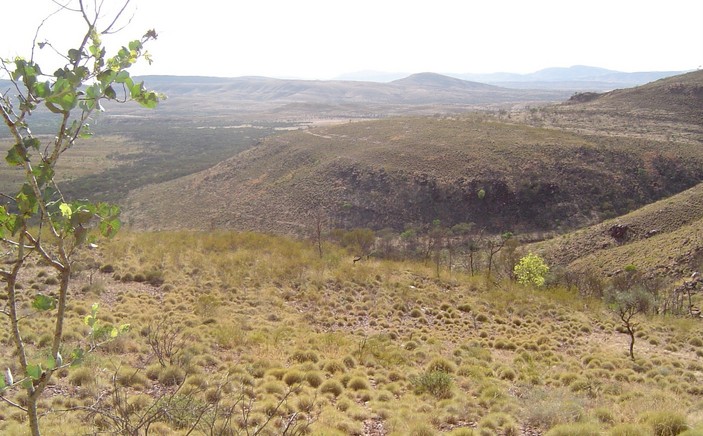 East landscape view