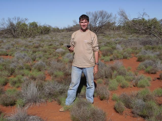 Standing on the confluence