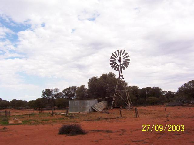 Taylors Well on Sturt Meadows station