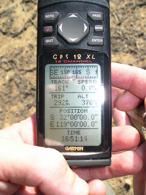 GPS at the confluence