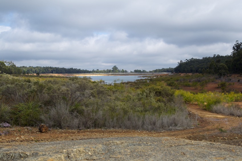 Lake Brockman, near the confluence point