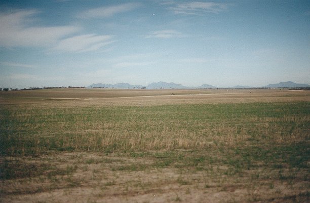 Looking towards the confluence.