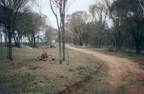 The road back up to the car.