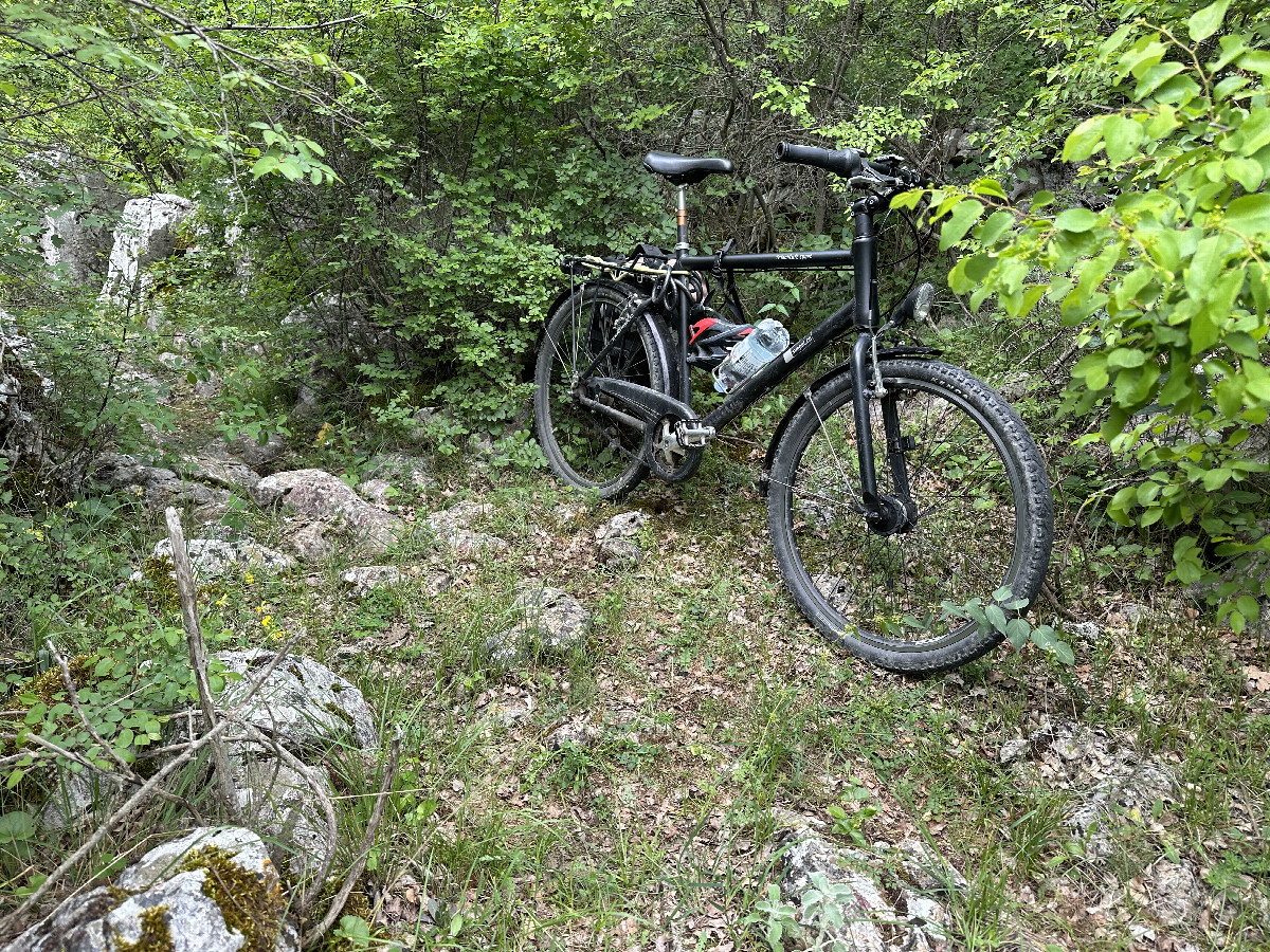 Bicyle Parking at the Confluence