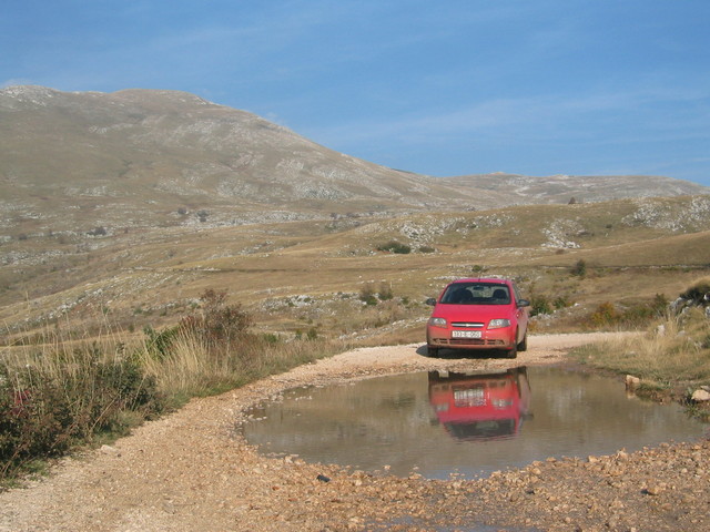 I drove my car many kilometers across this prarie-like terrain