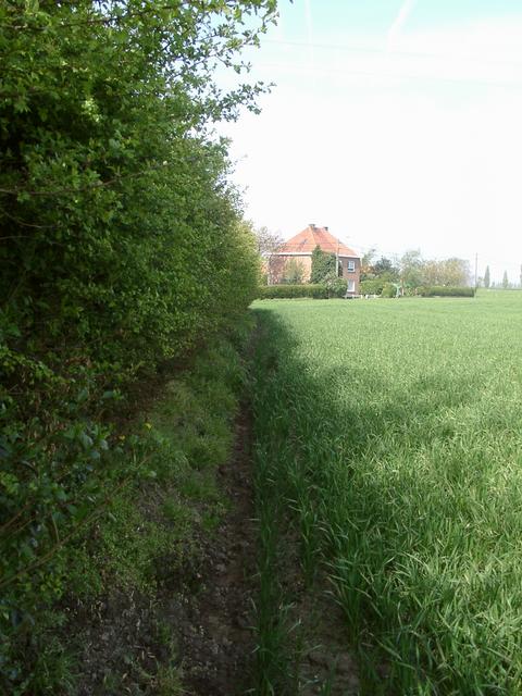 Along the fence towards the CP – dir. NW