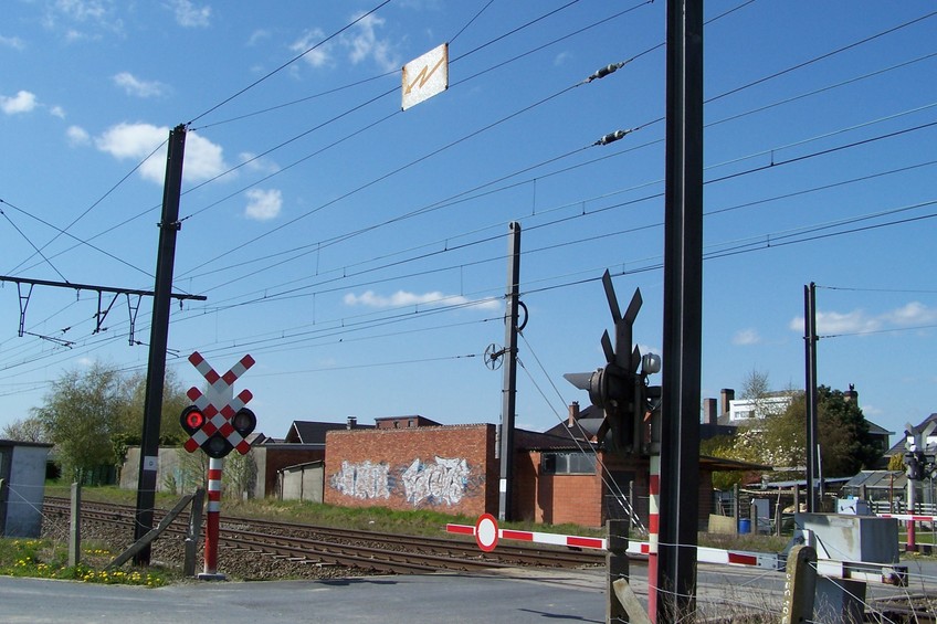 Nearby railway crossing