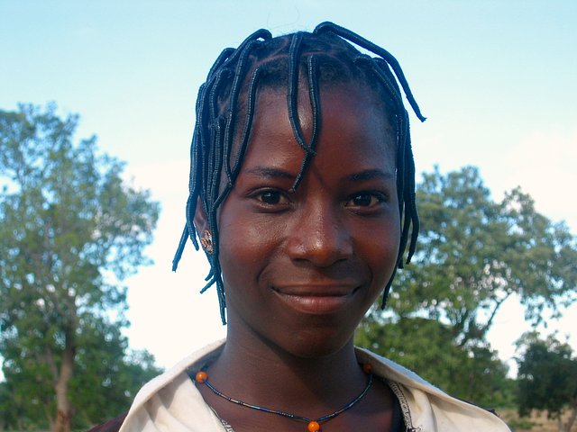 Girl in Kombissiri