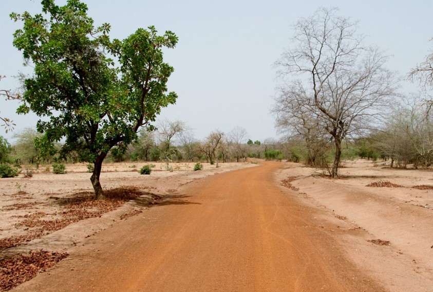 The track between Kombissiri and Gaongho