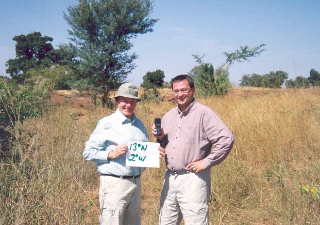 Finnish visitors at the Confluence