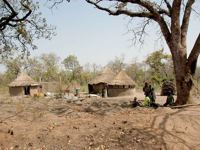 Settlement near the Confluence