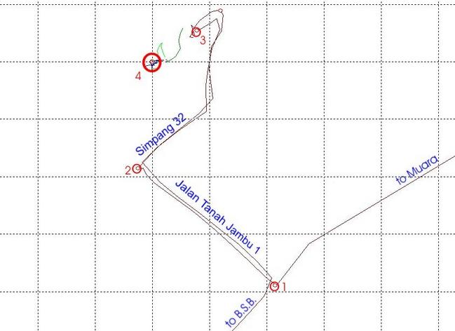 How to find confluence 5N 115E.