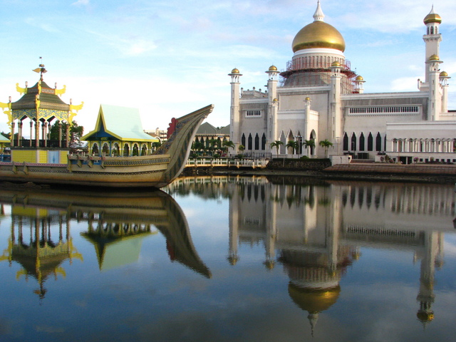 The Mosque in Bandar Seri Begawan