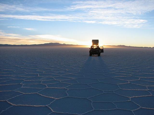 Amanecer en el Salar