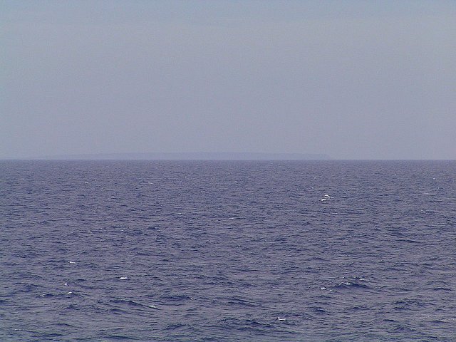 Navassa seen from the Confluence