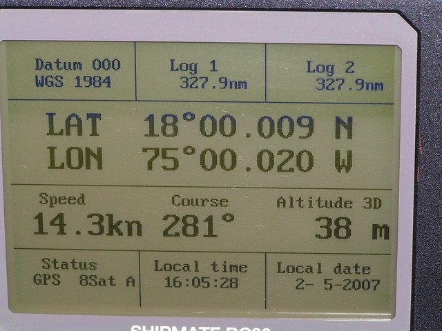 GPS display