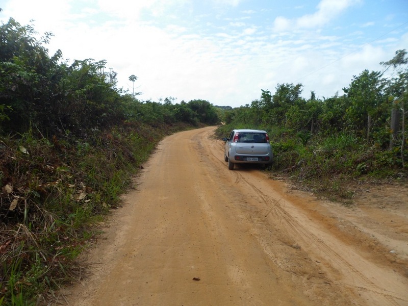 Parei o carro a 740 metros da confluência - I stopped the car 740 meters to the confluence