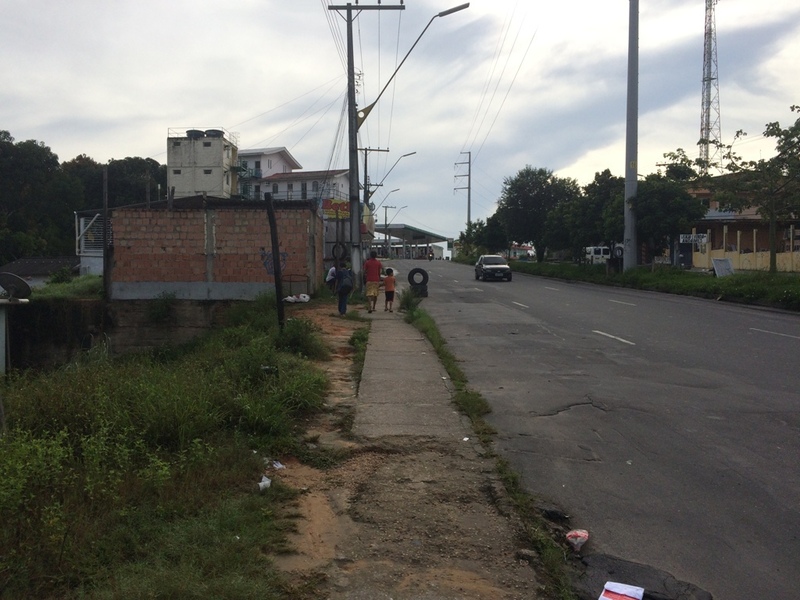 Visão leste - east view