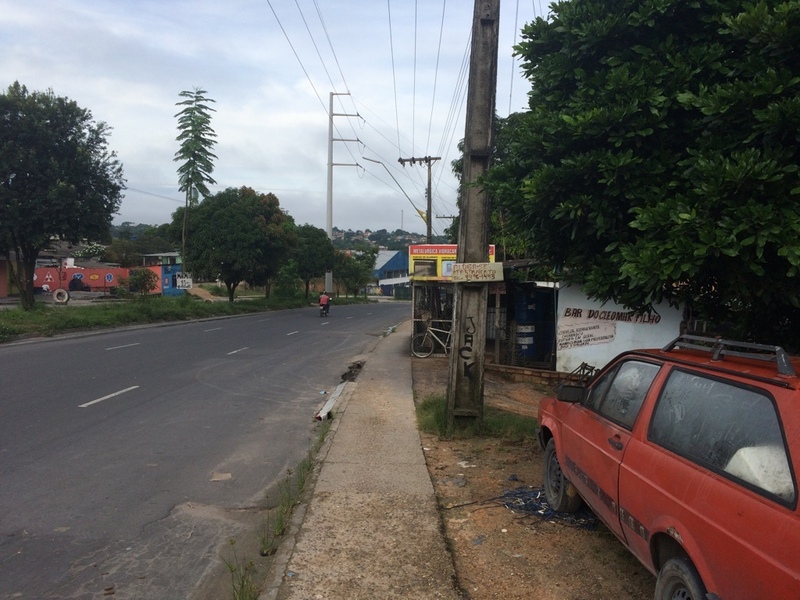 Visão oeste - west view