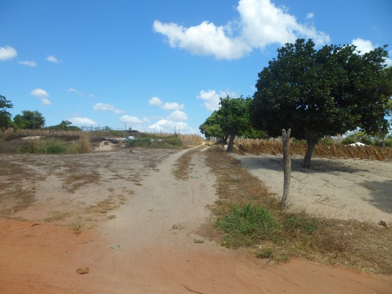 Início da caminhada - starting of hike