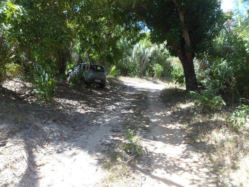 Parei o carro a 1 quilômetro da confluência - I stopped the car 1 kilometer to the confluence