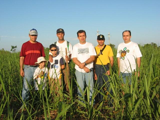 Raimundo, Gabriel, Luís Felipe, Geber, Linaldo, Valber e João Alberto