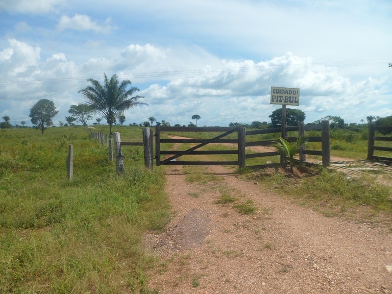 Entrada da fazenda - Farm entrance