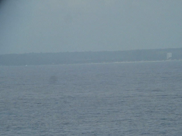 The coast as seen from the confluence