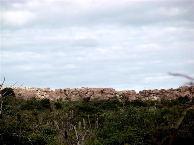 A large rock 500 m east from CP