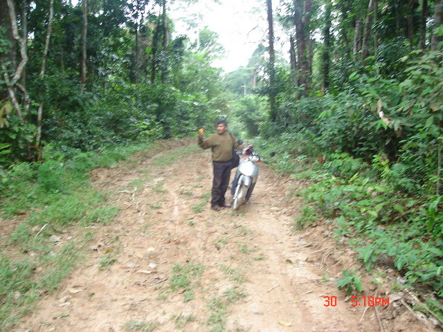 EAST DIRECTION AND FELIX IS CONTROLLING THE GPS THAT WE USED.