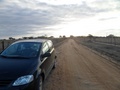 #7: A estrada de terra passa a 133 metros da confluência - dirt road passes 133 meters close to the confluence