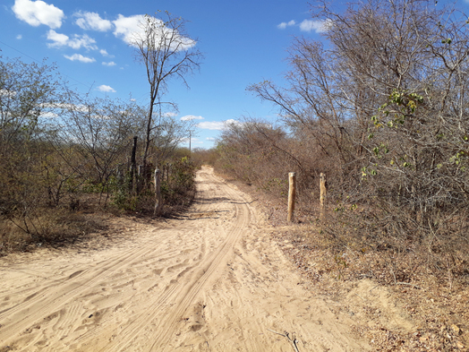 #1: Início do trecho mais difícil, a 17 km da confluência - start of hardest leg, 17 km to the confluence