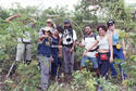 #4: Visitors photographed in North direction