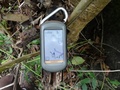 #5: Fotografia da tela do GPS a 3 metros da confluencia. GPS proof