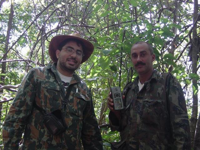 Edinaldo Lemos (Chapéu) e Tacio Fernandes (Bigode)