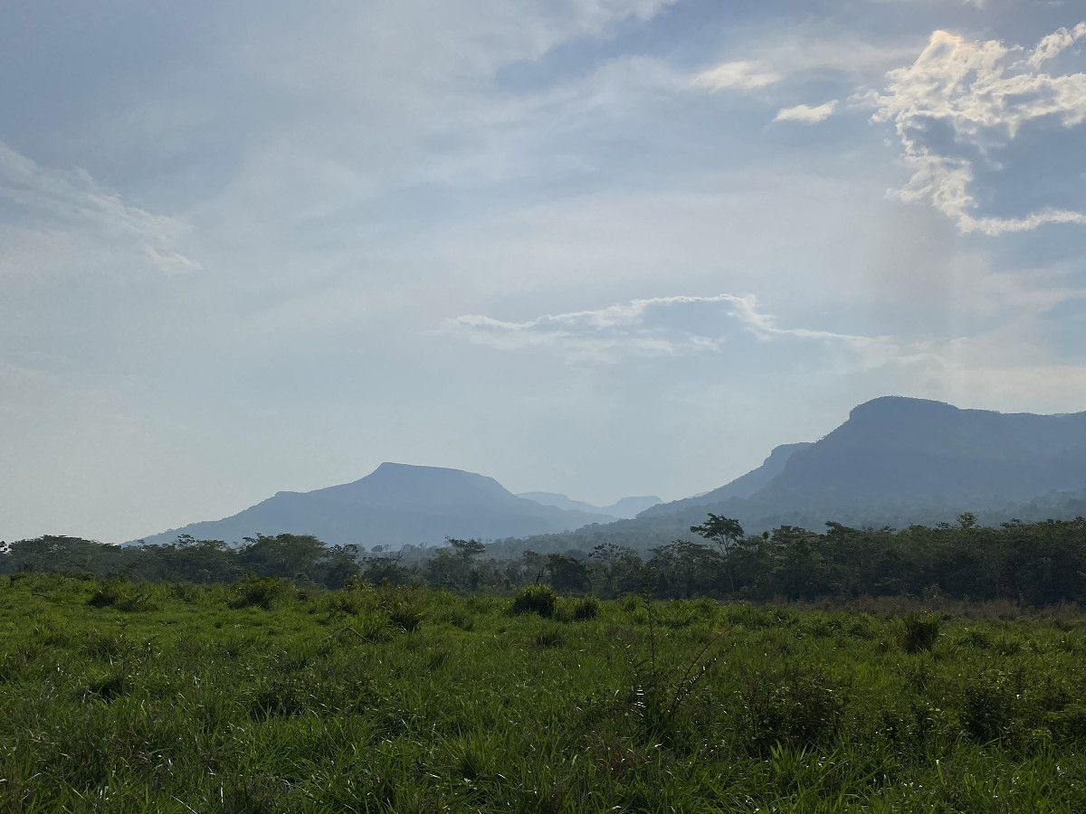 View of confluence area